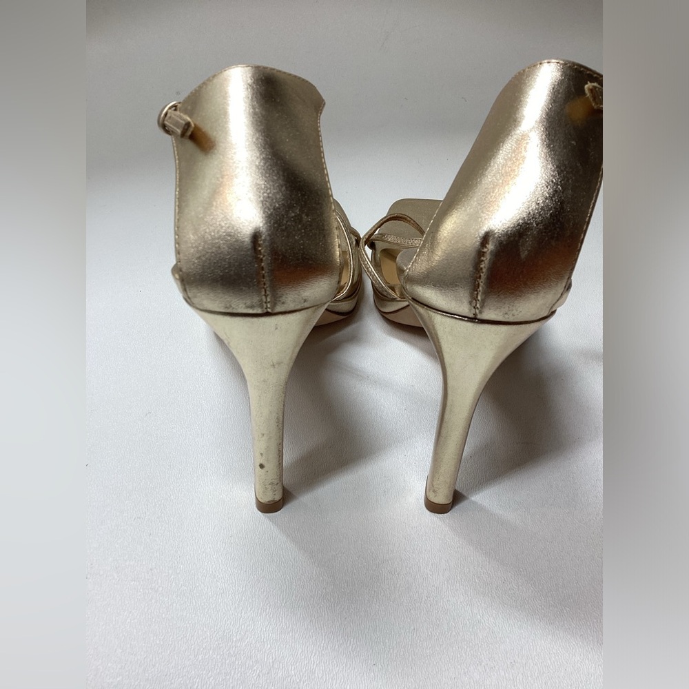 Reformation Gilda Platform Ankle Strap Sandal Size 7 - Picture 5 of 13